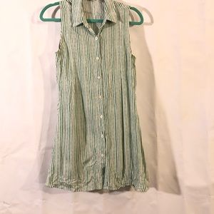 🌈💜Stripy Button Down Tank